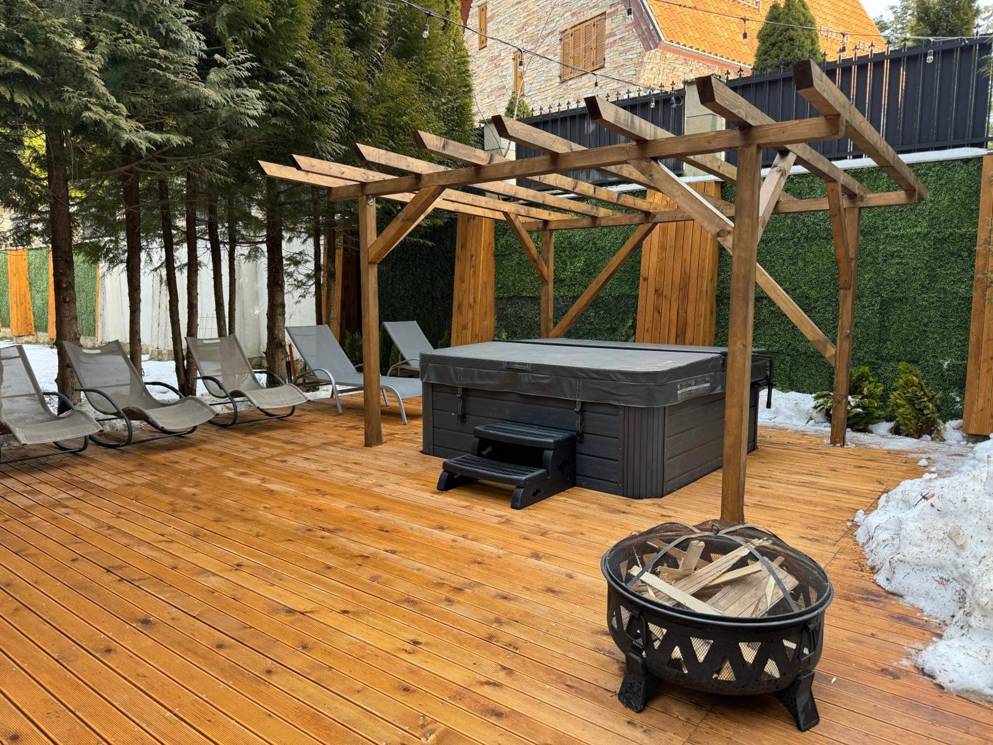Villa Adis With Hot Pool & Jacuzzi By Bookvillabg Borovets Ngoại thất bức ảnh